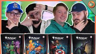 Marvel Super Heroes Precon Battle! | Doctor Doom v Captain America v Mr Fantastic v Black Panther