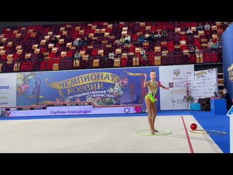 Alexandra Skubova - Hoop Russian Championship 2021 TAA 22.95