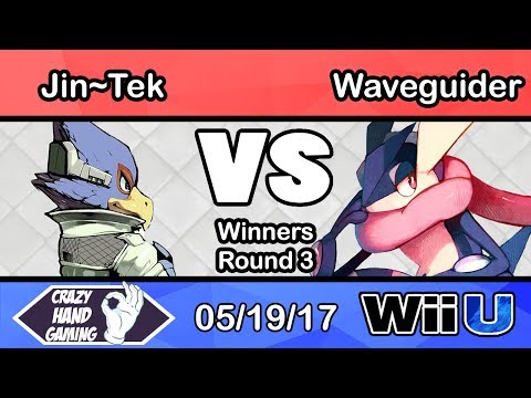 MFDGA 19 - Jin~Tek (Falco) vs Waveguider (Greninja) Winners Round 3
