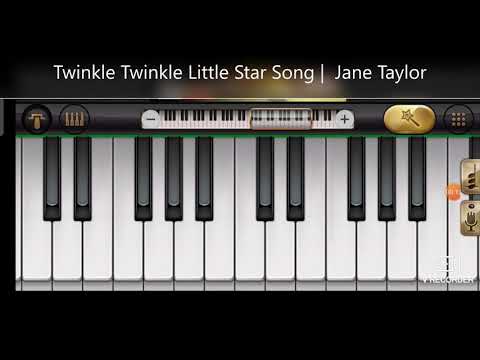 Twinkle Twinkle Little Star Song | Jane Taylor | With Keyboard Notes.