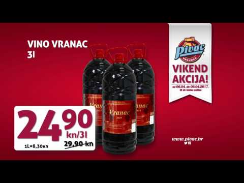 Pivac vikend akcija 6.4. - 9.4.2017.