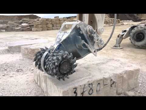 Rockwheel D15 is profiling rocks