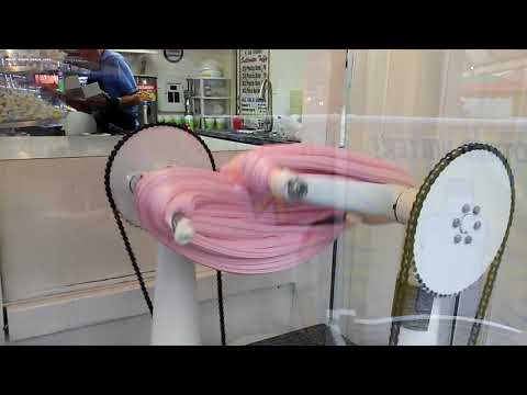 Making Saltwater Taffy At The Fair