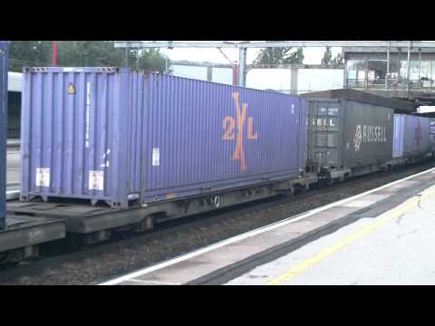 DRS 66302 ON 4S44 DAVENTRY-COATBRIDGE LINERS AT STAFFORD 180912