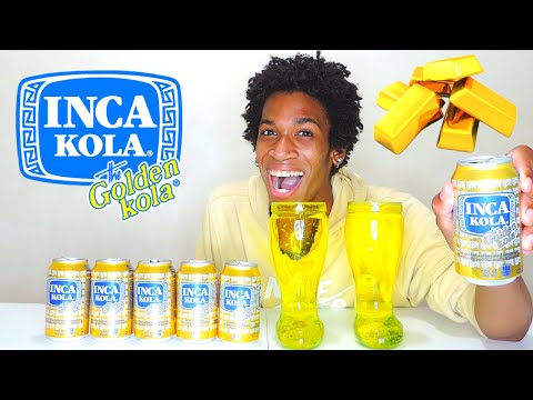 2 Liter Inca Kola Chug | GOLDEN Cola!