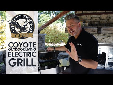 Coyote Outdoor Living Electric Grill with Chef Jonathan Collins