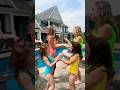 BFF TIKTOK DANCE 🩷🩵 Agset211 HallieOnStage114 Dance Fun Bff Cute Trend Summer Pool