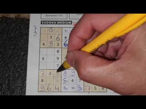 Our Daily Sudoku practice continues. (#2759) Medium Sudoku puzzle. 05-08-2021