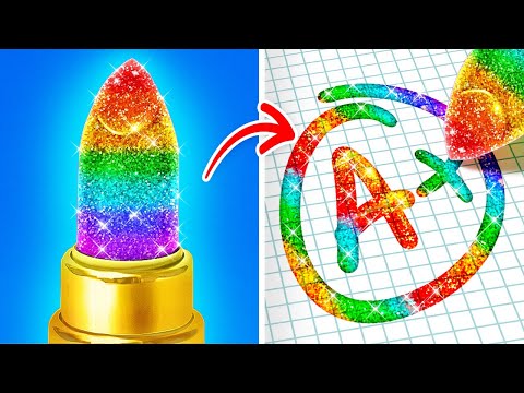 Rainbow hacks and crafts || Colorful DIY Ideas for Everyone