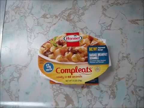 Hormel Compleats Sausage Breakfast Scramble(Sadly,...