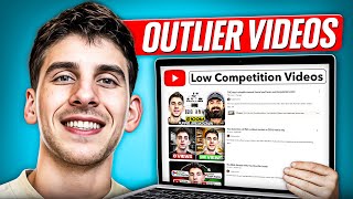 how to find outlier youtube videos with low competition
