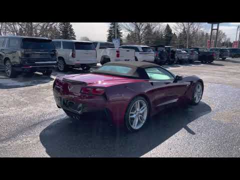 2019 Chevrolet Corvette Stingray Convertible 2LT for sale at Royal Chevrolet in Orangeville, ON
