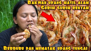 Download lagu DEDE INOEN HUNTS AND COOKS NATURAL RIVER SHRIMP FRIED FRIED mp3