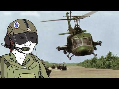 Surfin' USA but you're a Seawolf skimming the waves in your Huey and wipeout