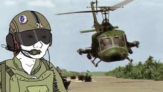 Surfin&#39; USA but you&#39;re a Seawolf skimming the waves in your Huey and wipeout