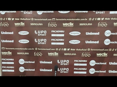 Coletiva com o Diretor Executivo de Futebol Junior Chávare - AFE X CAP - 07/05/2023!