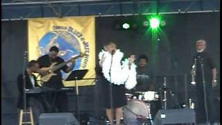 Diana Tuffin (jazz vocalist) at Rowan Blues and Jazz Festival 2010