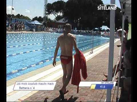 Serie 6 dei 200 Misti  Assoluti Maschi Master - 13 Memorial Andrea Bettiol
