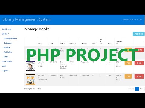 Library Management System screenshot 3