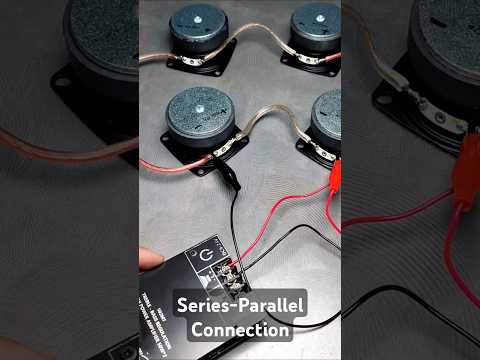 How to connect 4 speakers in 1 channel #speaker #bluetoothspeaker #foryou