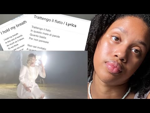 Learning Italian through songs PART 1 | “Trattengo il fiato” by Emma