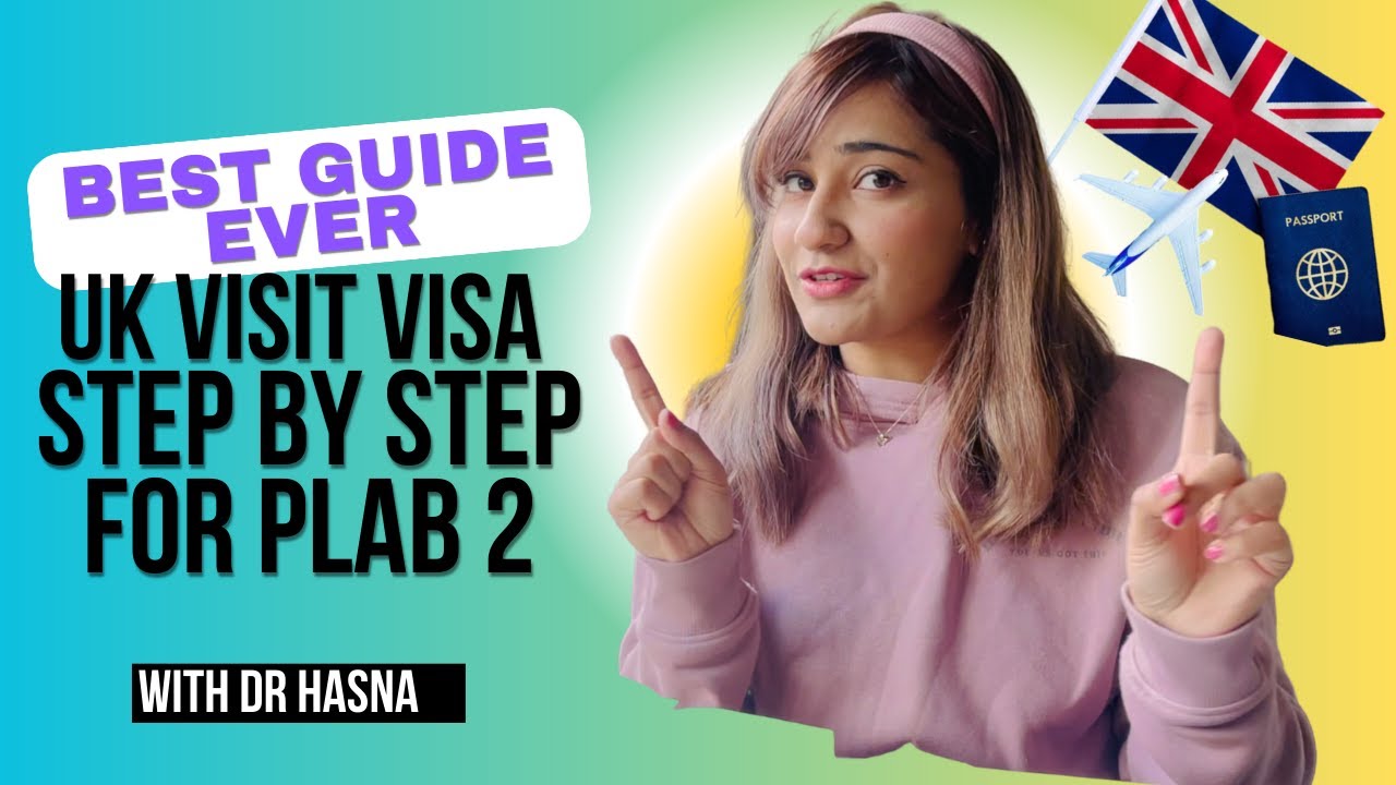 How to Apply UK Visa for PLAB 2 | Step by Step HOW TO APPLY VISITOR VISA | for IMG Doctors