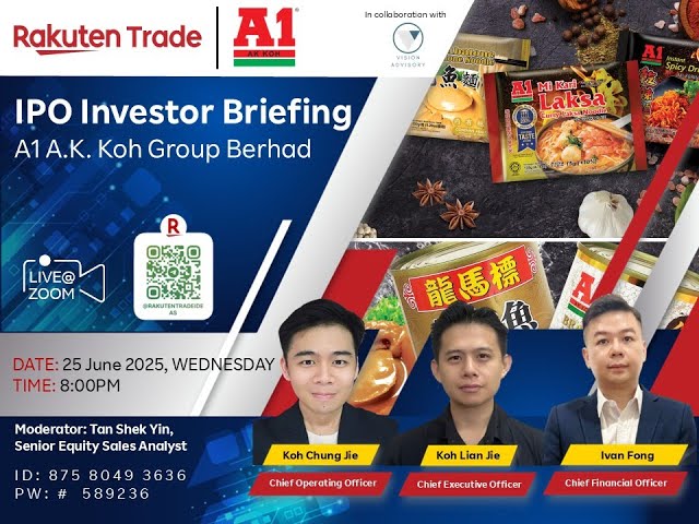 (Webinar) Rakuten Trade Ideas - A1 A.K. Koh Group Berhad
