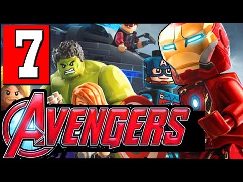 LEGO MARVELS AVENGERS Walkthrough Part 7 LEVEL LABORATORY / HELICARRIER HAVOC