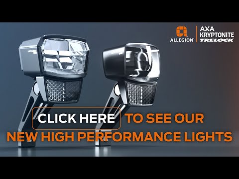 New AXA and Trelock Front lights