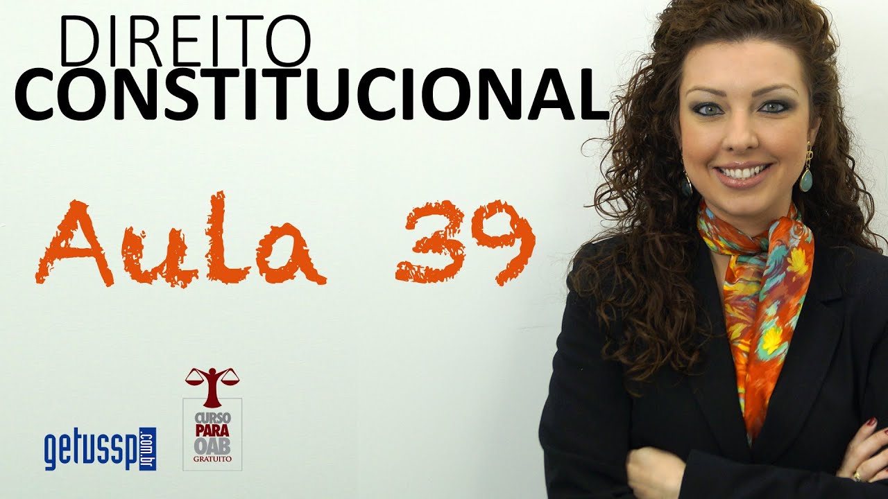 Aula 39 - Direito Constitucional - Repartição de Competências na Constiuição Federal