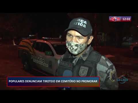 Moradores do Promorar denunciam tiroteio em Cemitério 03 11 2020