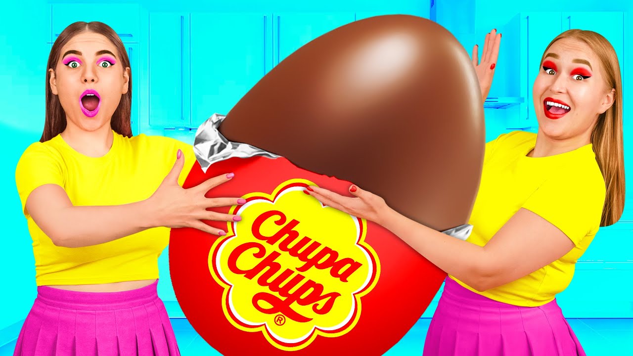 How To Make a Giant Chocolate Egg Challenge | Prank Wars by BooGaGa