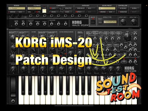 KORG iMS 20 - How To Program The Classic Sample & Hold Patches - Tutorial for the iPad