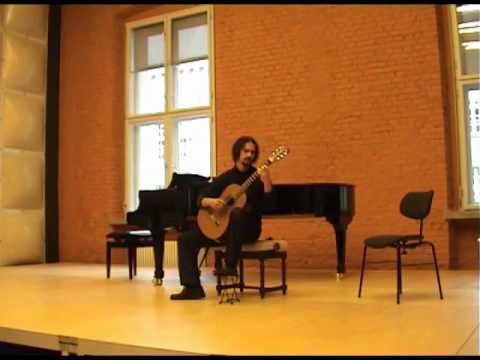 MARLOS NOBRE, Reminiscencias for guitar, 1st  mov.(CHORO), 1/3