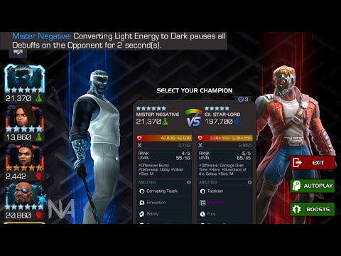 The Mister Negative Synergy