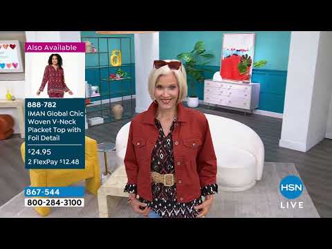 HSN | IMAN Global Chic Fashions - All On Sale 04.21.2025 - 12 PM
