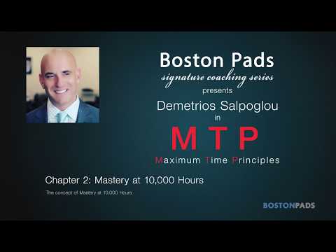 Maximum Time Principle Chapter 2: Mastery at 10,000 Hours