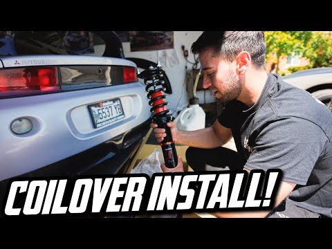 1999 Mitsubishi Eclipse GSX Coilover Install! | Riaction Usa
