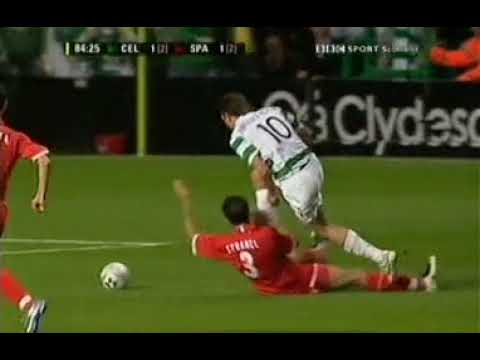 Celtic 1 Spartak Moscow 1 29th August 2007