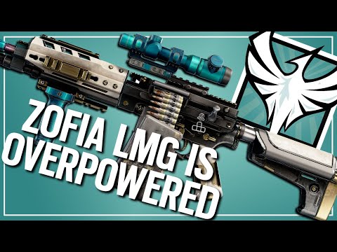 Use The LMG-E On Zofia - Rainbow Six Siege