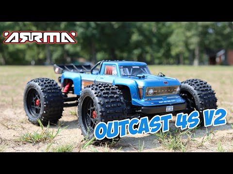 Arrma Outcast 4S v2 First Run