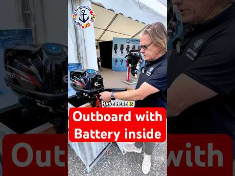 Hidea is a 6 HP, 4‑stroke, single‑cylinder outboard with an internal starter battery+electric start.