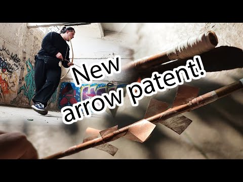 Reviewing my new UPGRADED nockless arrows with all their attributes. Made with VERY CHEAP materials.