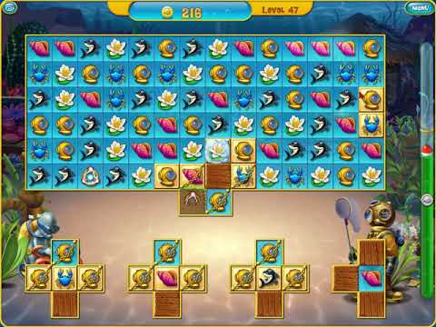 Fishdom Level 47 Gameplay Walkthrough