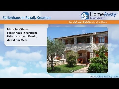 Istrien: Istrisches Stein-Ferienhaus in ruhigem Urlaubsort, mit Kamin - FeWo-direkt.de Video