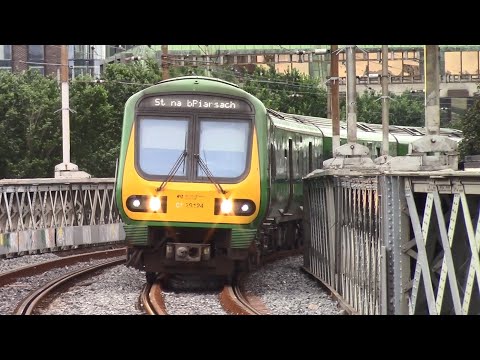 Irish Rail 29000 Class Commuter Train 29124 - Tara Street Station, Dublin