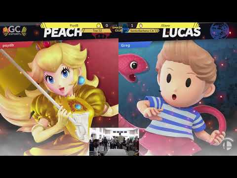 Odyssey Spring 2019 - Top 32 - PsydB (Peach) vs JSlayer (Lucas)