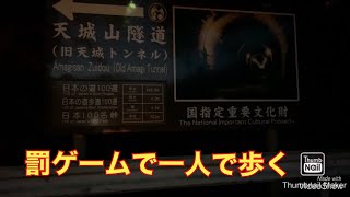 【心霊】旧天城トンネルを罰ゲームで一人で歩いたらヤバかった。