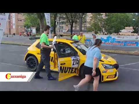 Al Rally Salsomaggiore Terme 2023 Antonello e Davide Paroli tra il passaggio e intervista all'arrivo