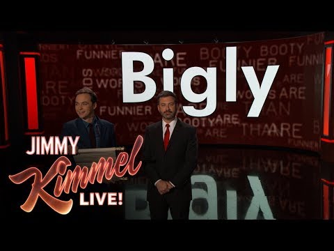 Jimmy Kimmel & Jim Parsons Present the Funniest Words Video